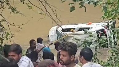 Madhya Pradesh: 8 devotees from Odisha killed as car falls into swollen drain in Agar Malwa