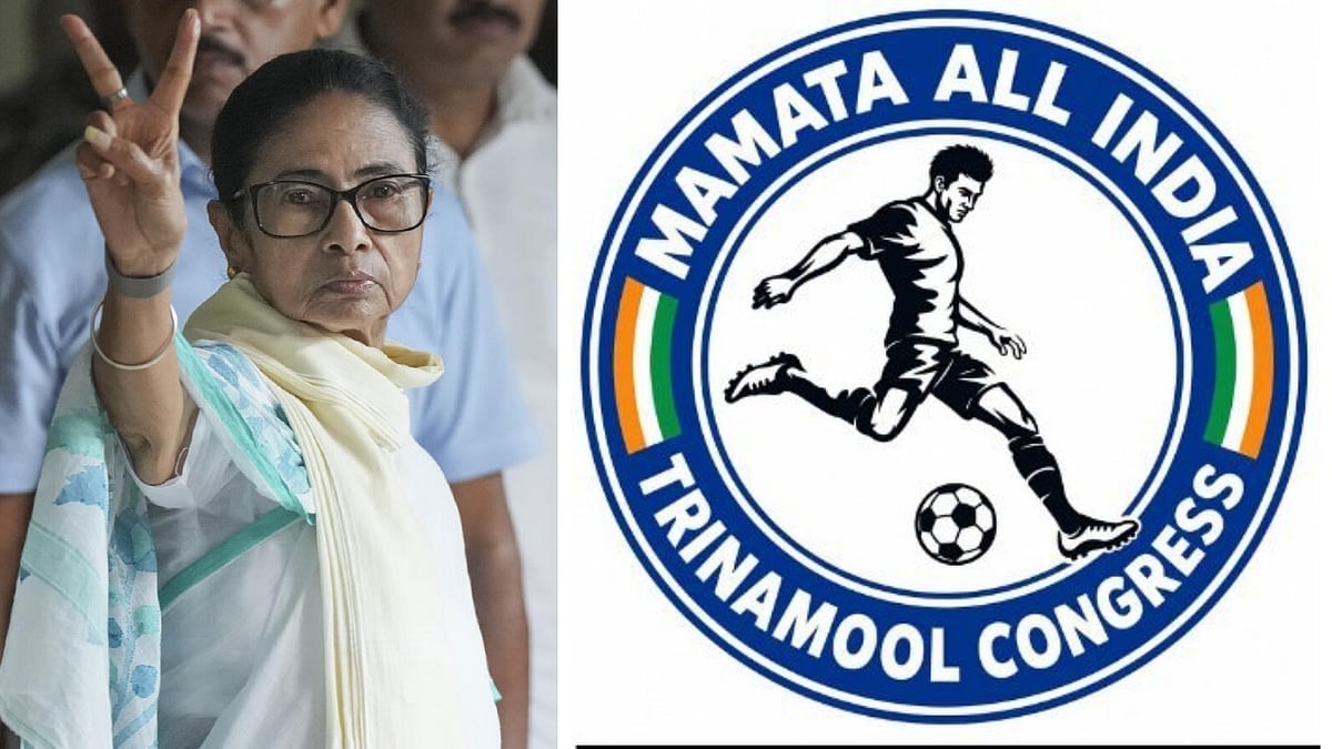 Mamata faction unveils new logo, begins push to familiarise voters with 'football player' symbol