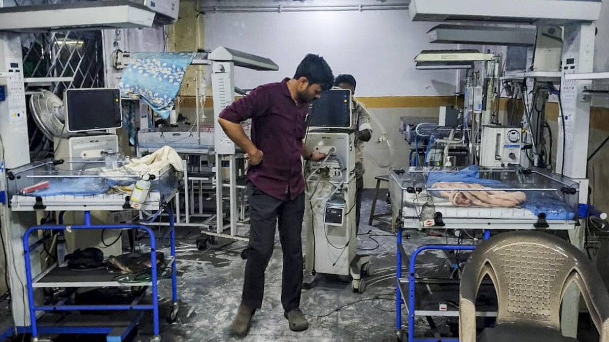 Telangana: 3 infants die in fire at hospital's neonatal care unit