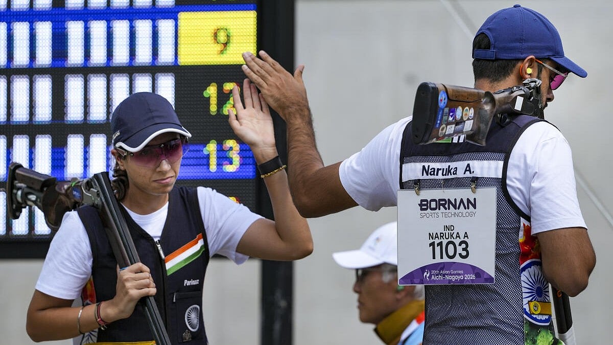 Asian Games | Anant Jeet, Parinaaz clinch mixed team skeet bronze