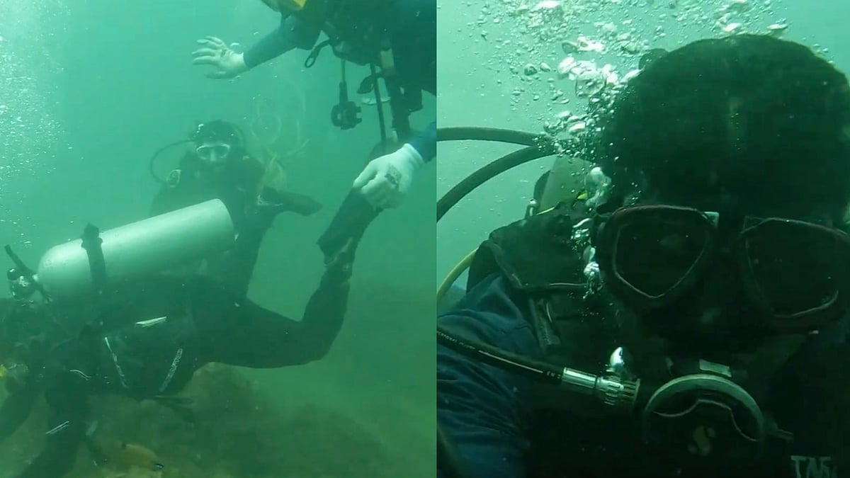 West Asian pottery discovered off TN's Poompuhar coast as underwater exploration intensifies