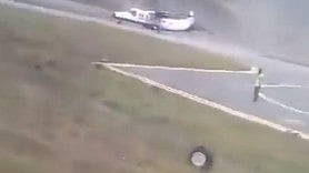 Private airline's tyre came off during landing at Nepal airport, all safe