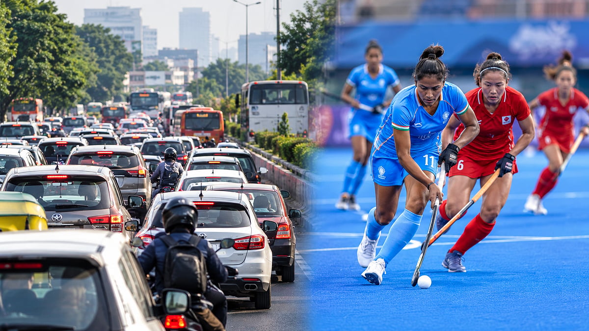 Asian Games | India vs China women's hockey final delayed by 45 minutes due to traffic jam