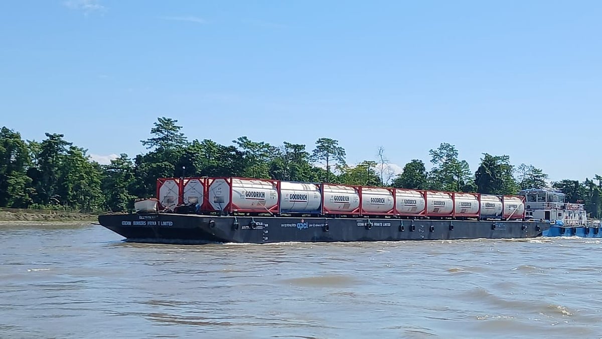 India revives pre-Partition era Dibrugarh-Dhaka water route, 540 MT methanol leaves for Bangladesh via Brahmaputra