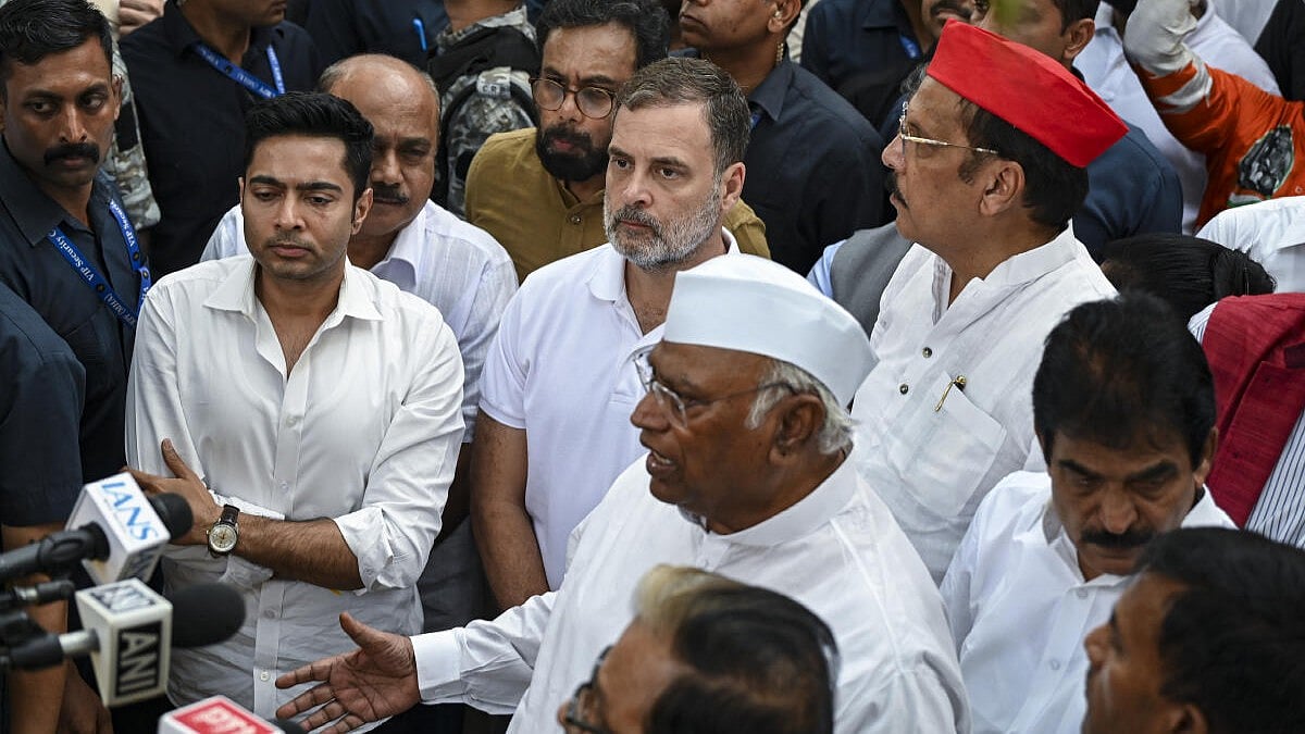 INDIA bloc leaders to march to Supreme Court today, submit memorandum to CJI