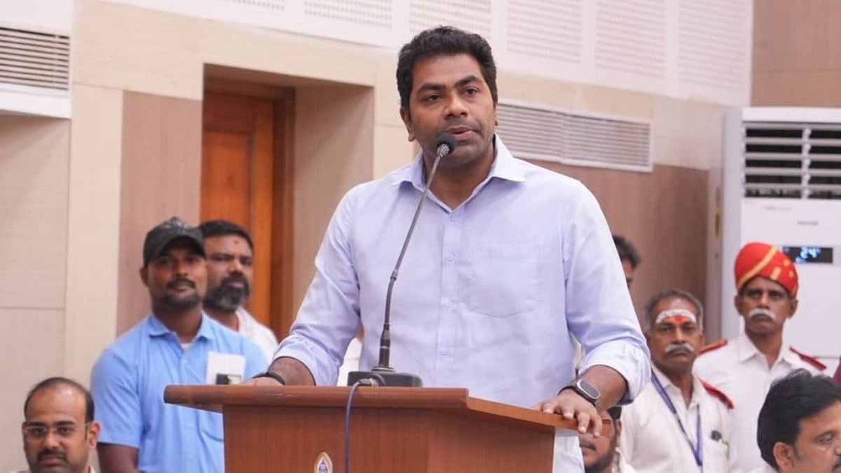 AIADMK files criminal defamation case against Tamil Nadu Minister Aadhav Arjuna for 'defamatory' remarks