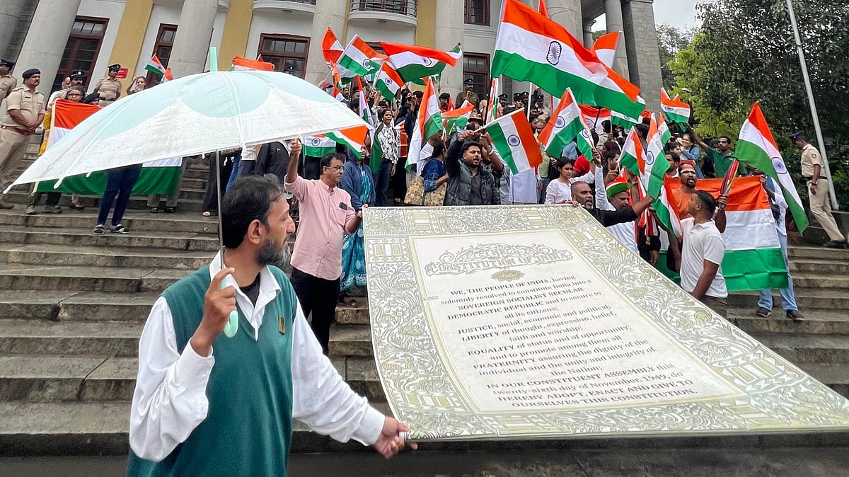 ಬೆಂಗಳೂರಿನಲ್ಲಿ ತ್ರಿರಂಗ ಯಾತ್ರೆ ಶಾಂತಿಯುತವಾಗಿ ನಡೆಯಿತು