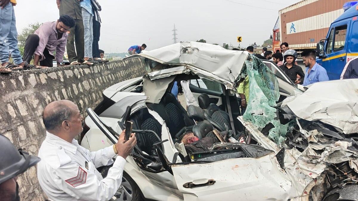 Karnataka: Boys’ joyride turns fatal as car hits lorry on NH; 2 killed