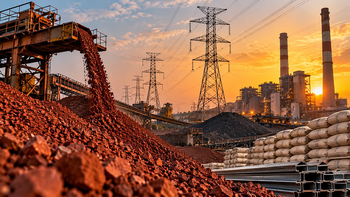 Core sector growth jumps to 7.9% in September, led by iron ore and electricity