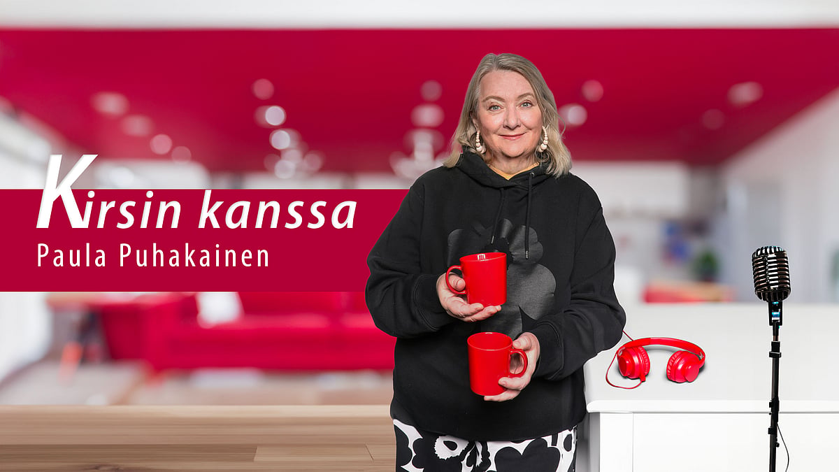 Kirsin kanssa -podcastissa vieraana Paula Puhakainen.