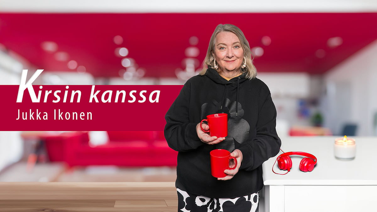 Kirsin kanssa -podcastissa vieraana Jukka Ikonen.