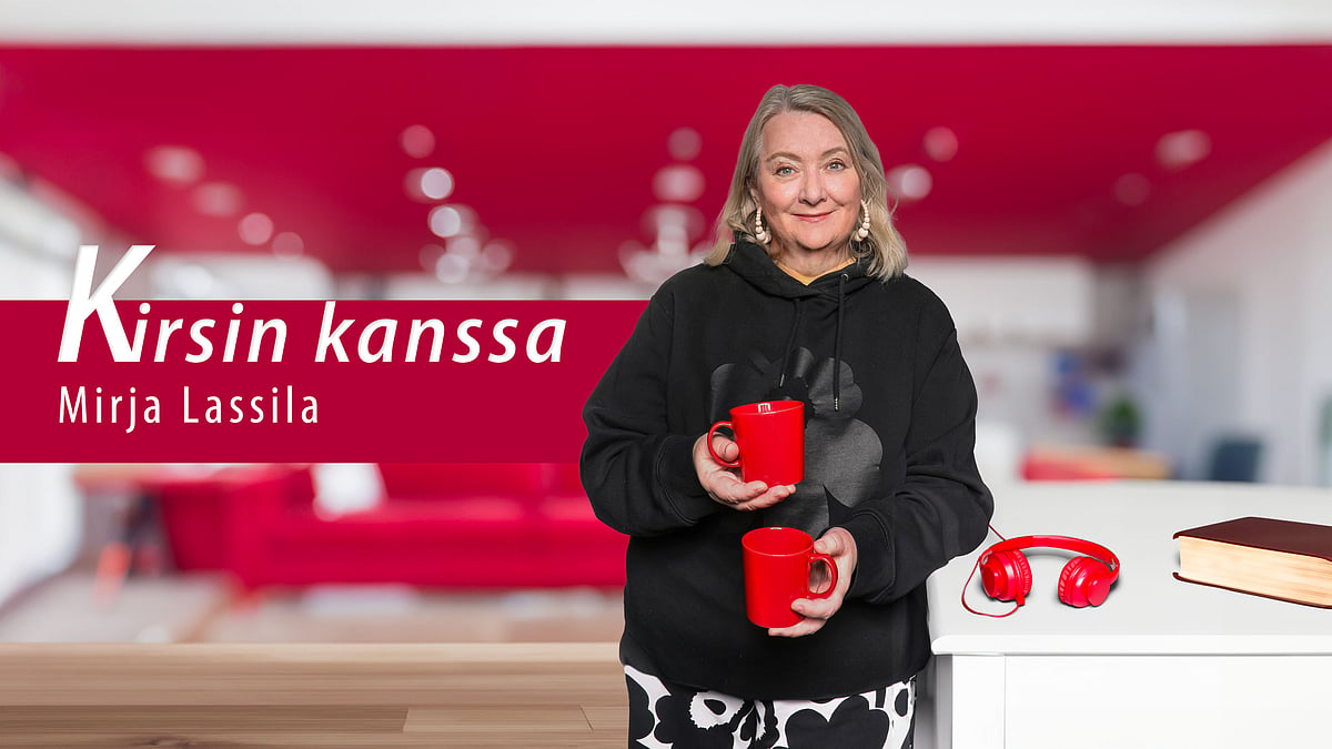 Kirsin kanssa -podcastissa vieraana Mirja Lassila.