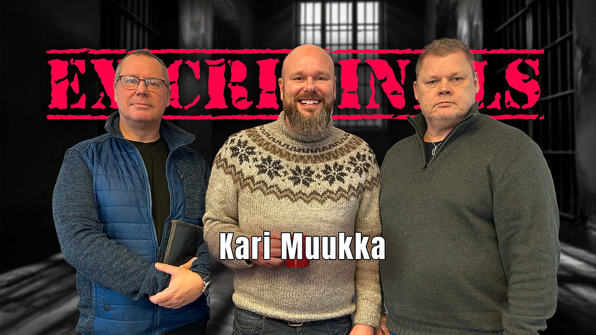 Ex-Criminals -podcastissa vieraana Kari Muukka.