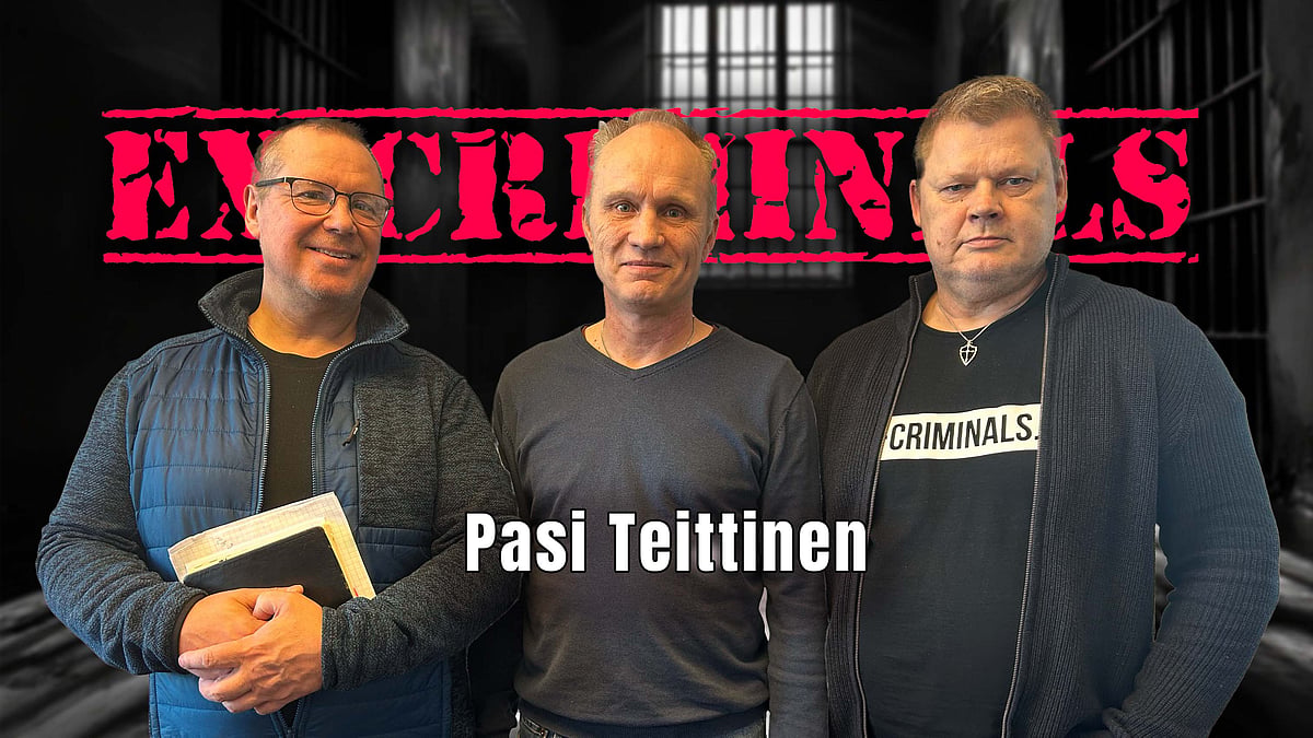 Ex-Criminals -podcastissa vieraana Pasi Teittinen.