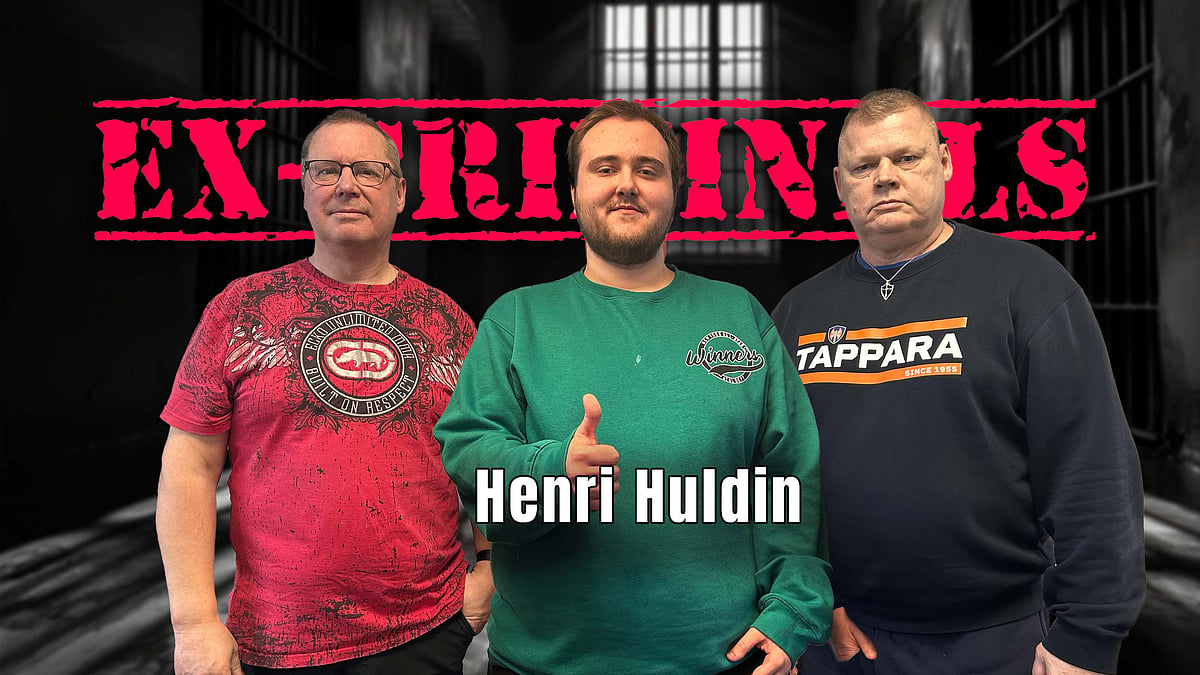 Ex-Criminals -podcastissa vieraana Henri Huldin.