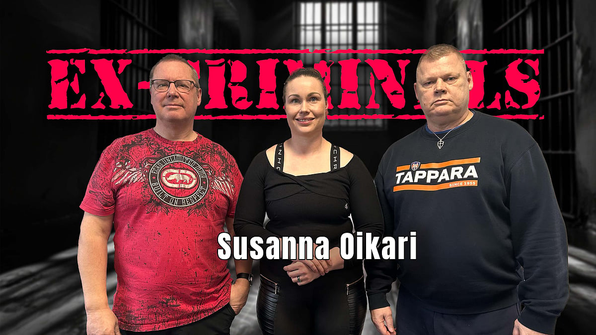 Ex-Criminals -podcastissa vieraana Susanna Oikari.