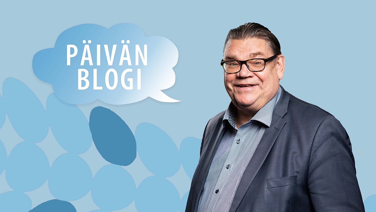 Päivän blogi Timo Soini -podcastin tunnuskuva.