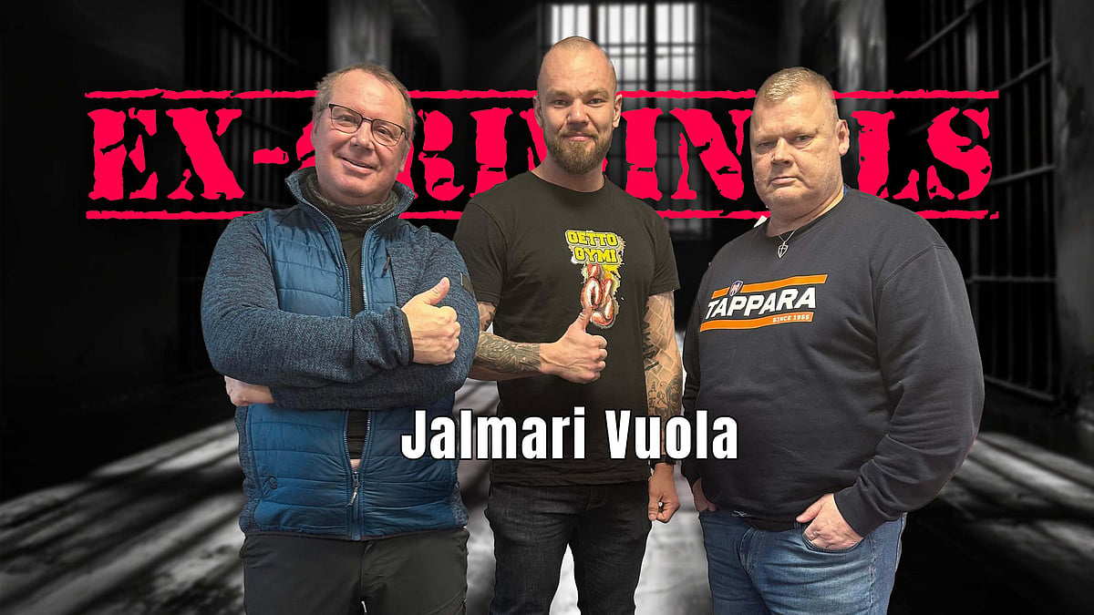 Ex-Criminals -podcastissa vieraana Jalmari Vuola.