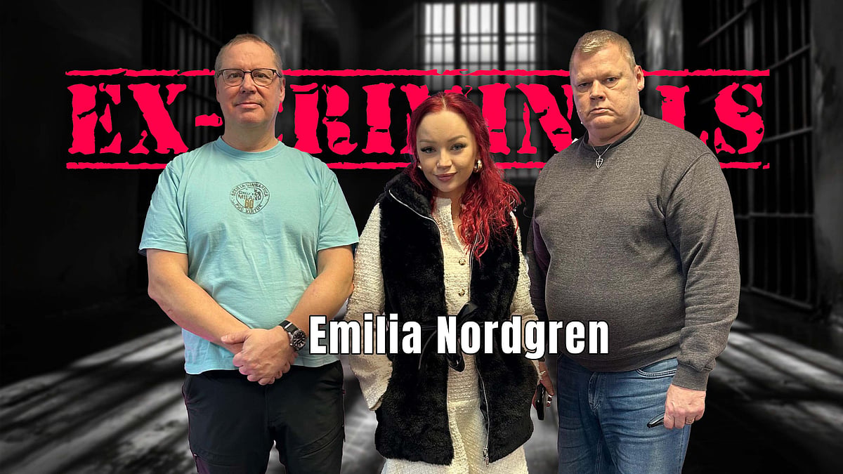 Ex-Criminals -podcastissa vieraana Emilia Nordgren.