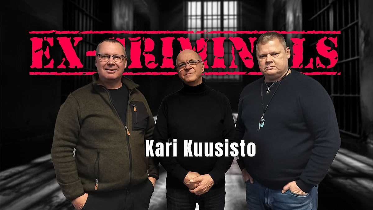 Ex-Criminals -podcastissa vieraana Kari Kuusisto.