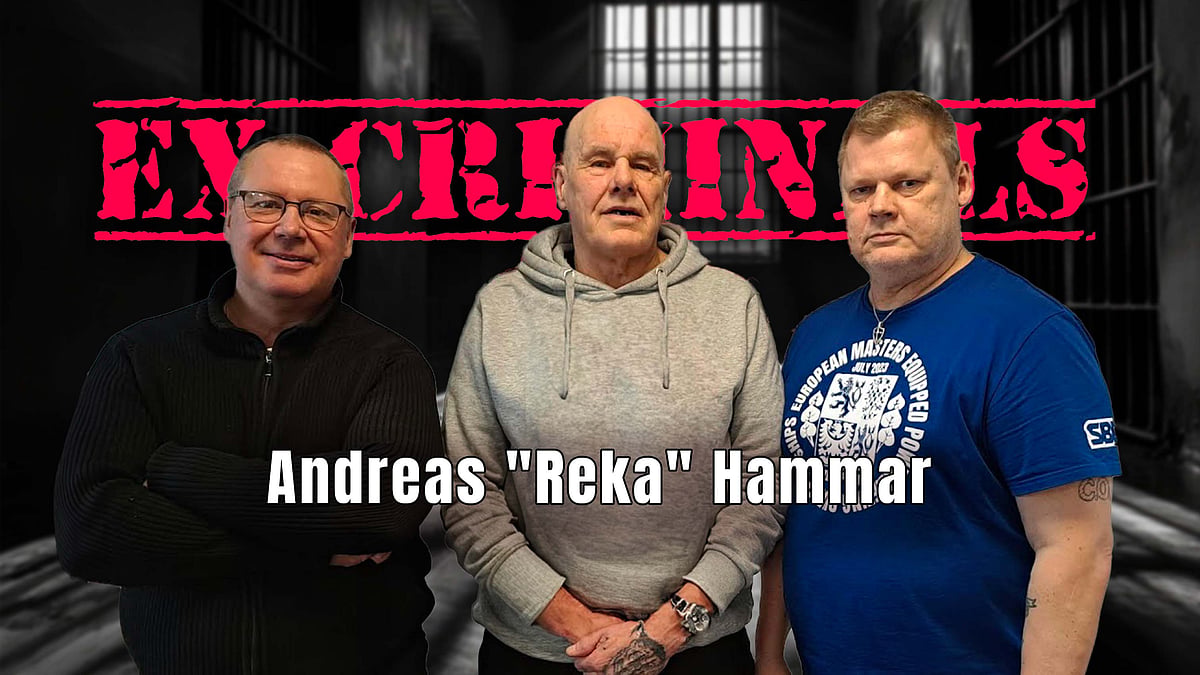 Ex-Criminals -podcastissa vieraana Andreas "Reka" Hammar.