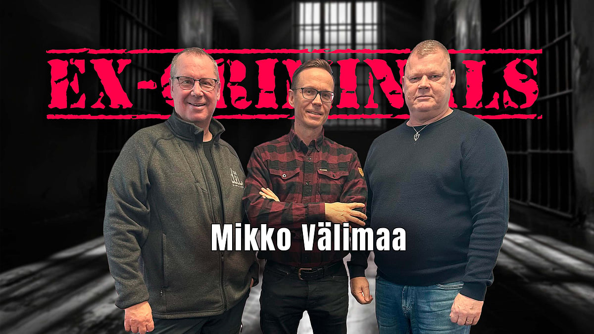 Ex-Criminals -podcastissa vieraana Mikko Välimaa.