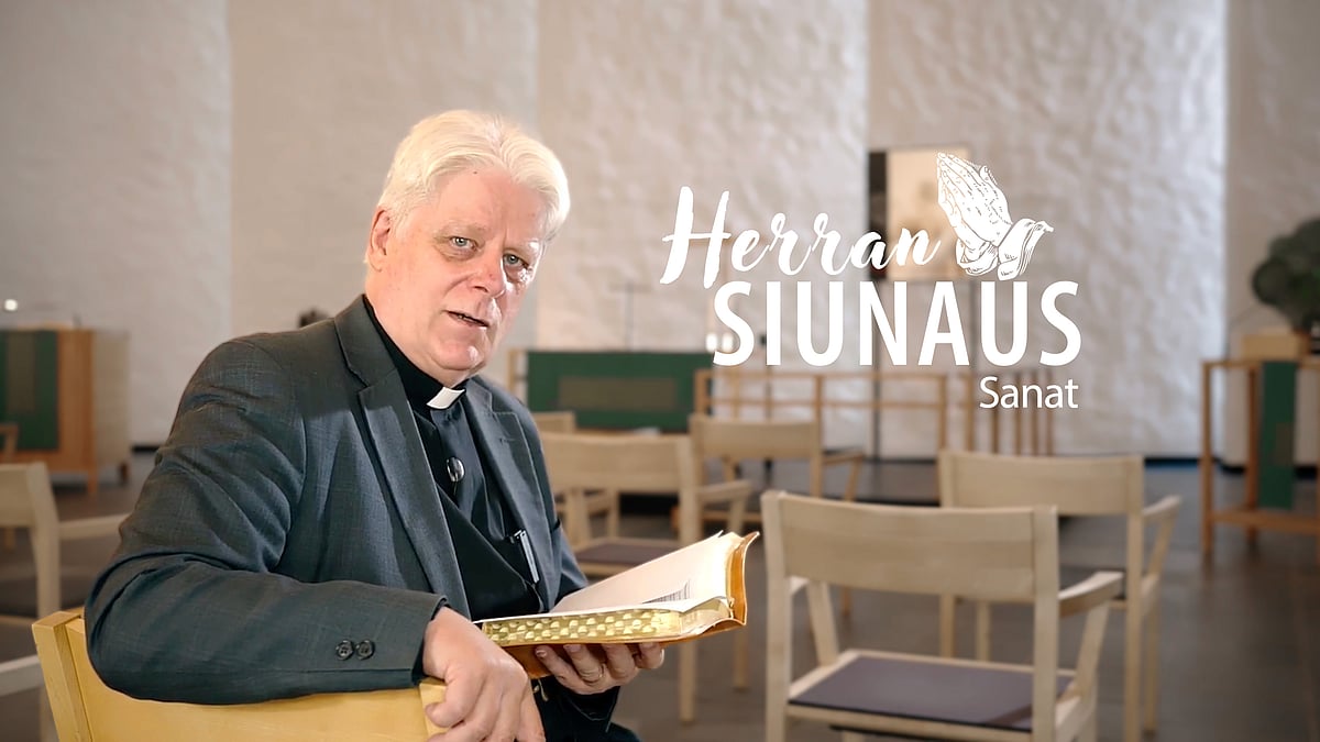 Herran siunaus -videosarjassa aiheena sanat.