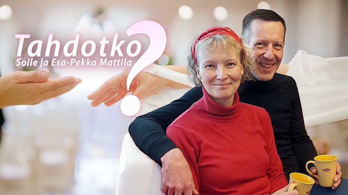 Tahdotko?-podcastissa vieraina Soile ja Esa-Pekka Mattila.