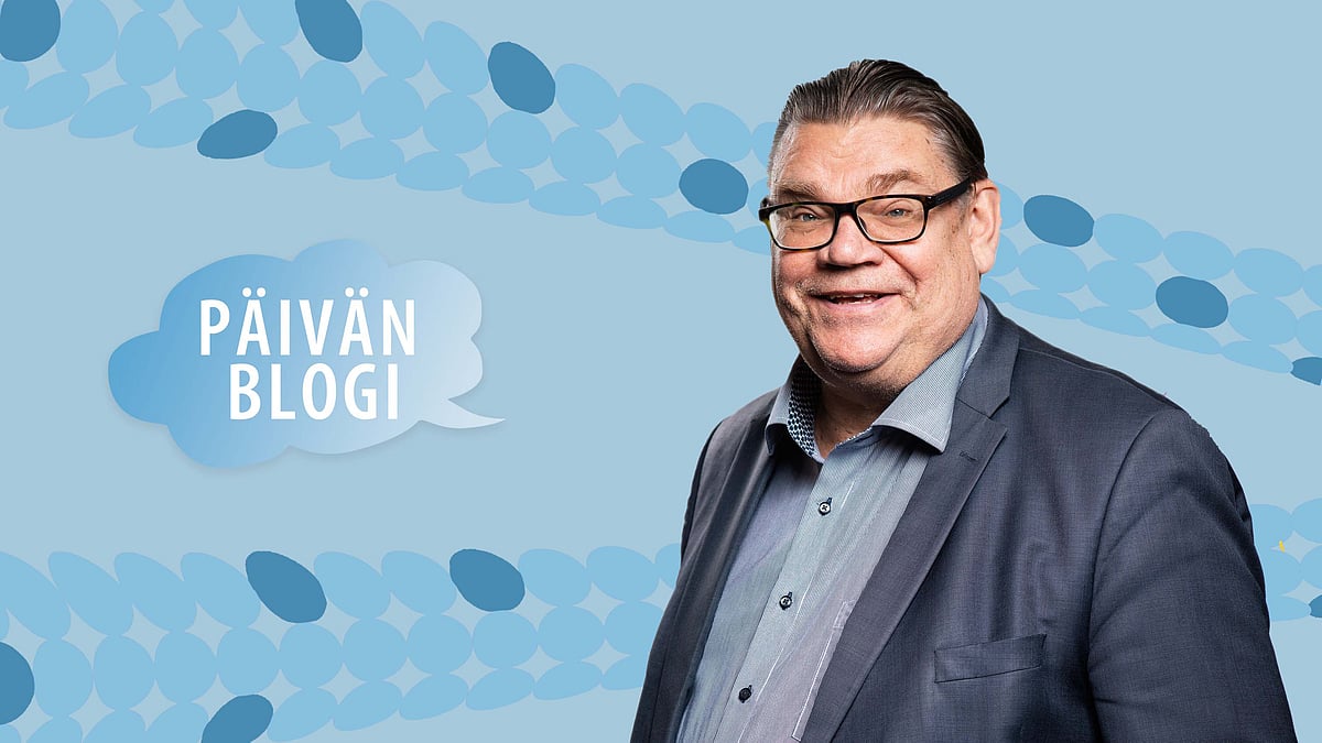 Päivän blogi Timo Soini -podcastin tunnuskuva.