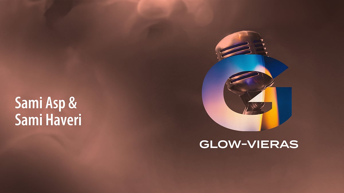 Glow-vieras -podcastissa vieraina Sami Asp ja Sami Haveri.