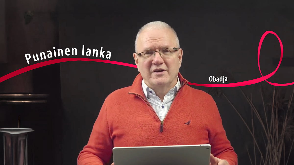 Punainen lanka -videosarjassa aiheena Obadja.