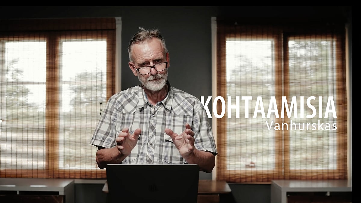 Kohtaamisia-videosarjassa aiheena vanhurskas.