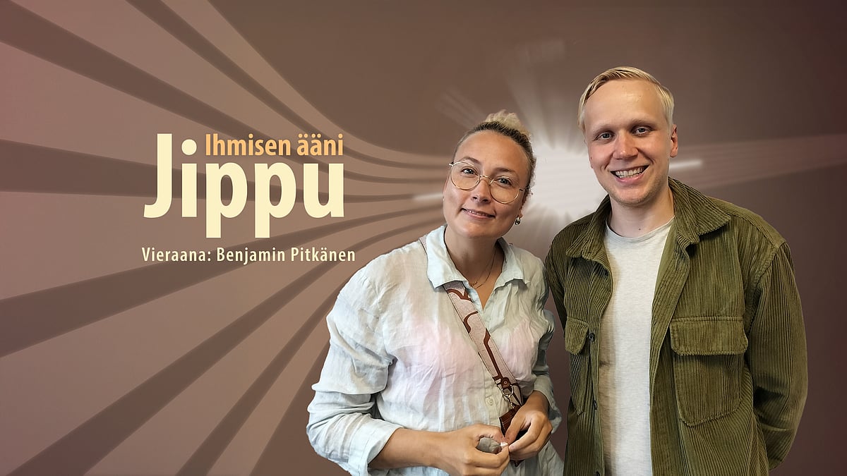 Jippu ja ihmisen ääni -podcastissa Benjamin Pitkänen.