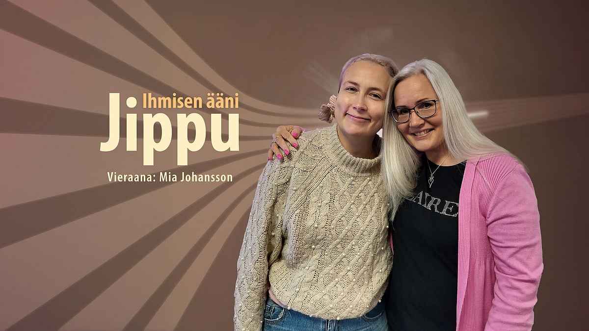 Jippu ja ihmisen ääni -podcastissa vieraana Mia Johansson.