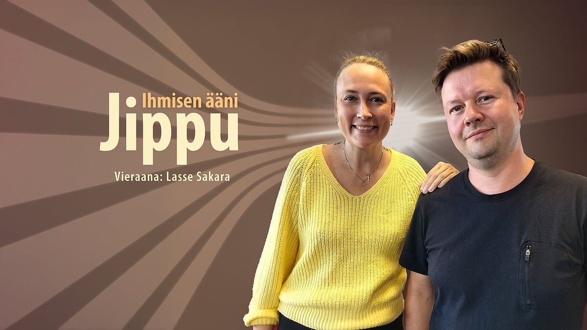 Jippu ja ihmisen ääni -podcastissa vieraana Lasse Sakara.