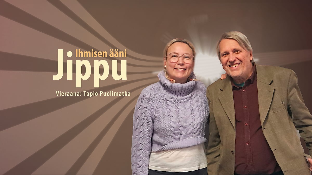 Jippu ja ihmisen ääni -podcastissa vieraana Tapio Puolimatka.