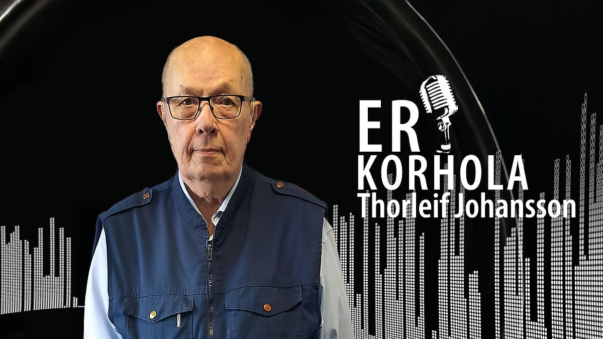 ER Korhola -podcastissa vieraana Thorleif Johansson.