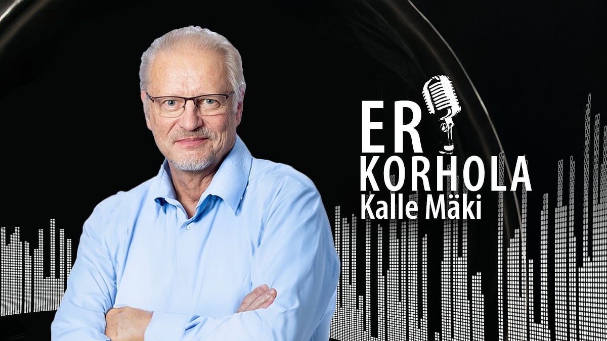 ER Korhola -podcastissa vieraana Kalle Mäki.