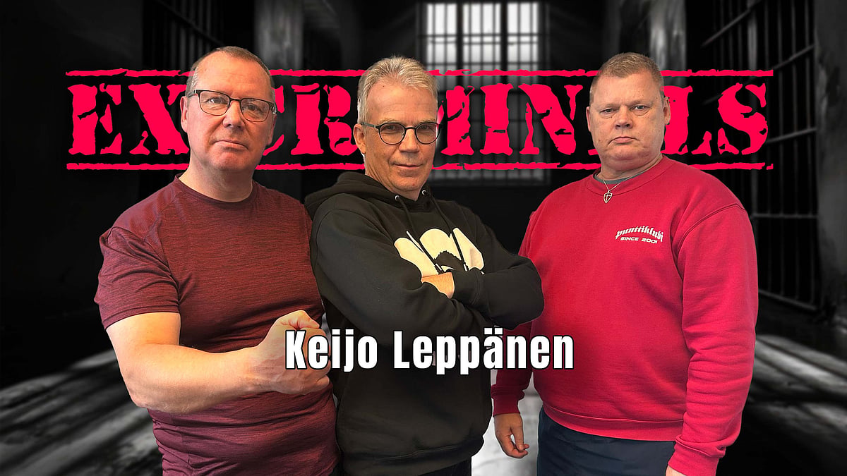 Ex-Criminals -podcastissa vieraana Keijo Leppänen.