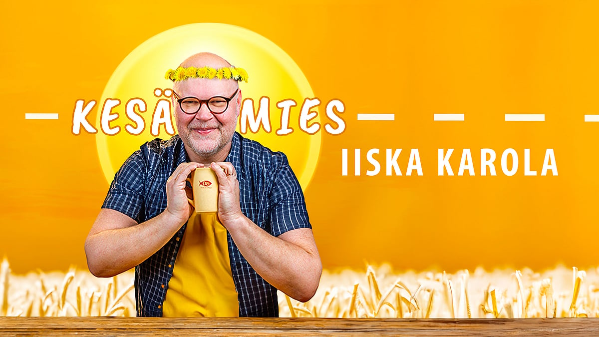 Kesämies-podcastissa vieraana Iiska Karola.