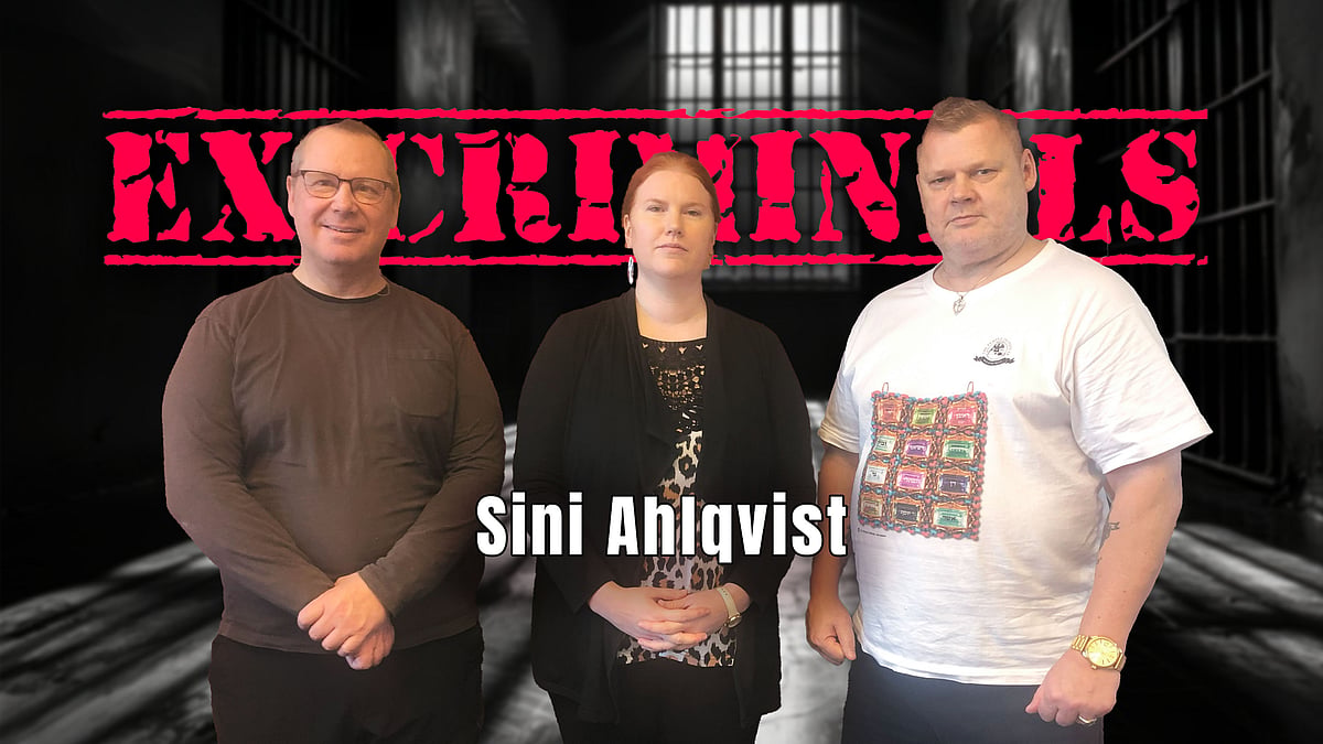 Ex-Criminals-podcastissa vieraana Sini Ahlqvist.