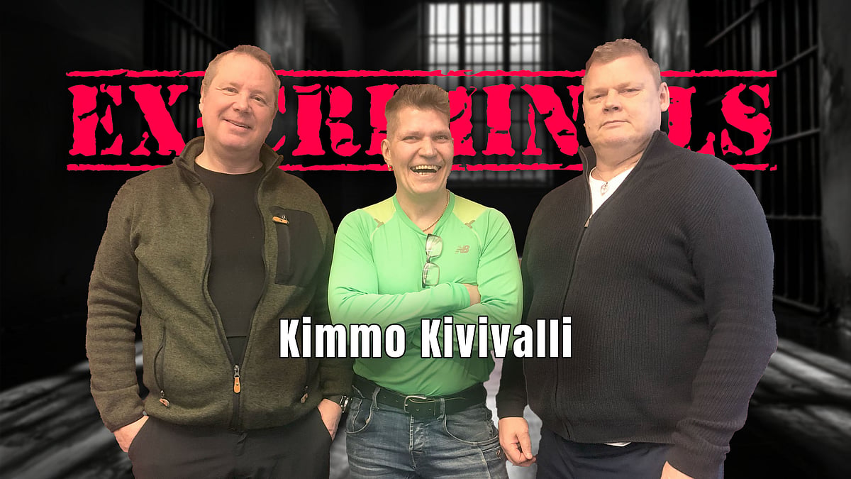 Ex-Criminals-podcastissa vieraana Kimmo Kivivalli.