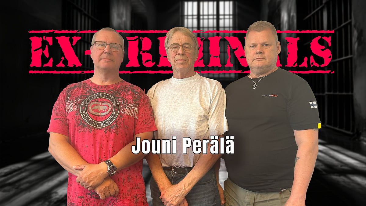 Ex-Criminals-podcastissa vieraana Jouni Perälä.