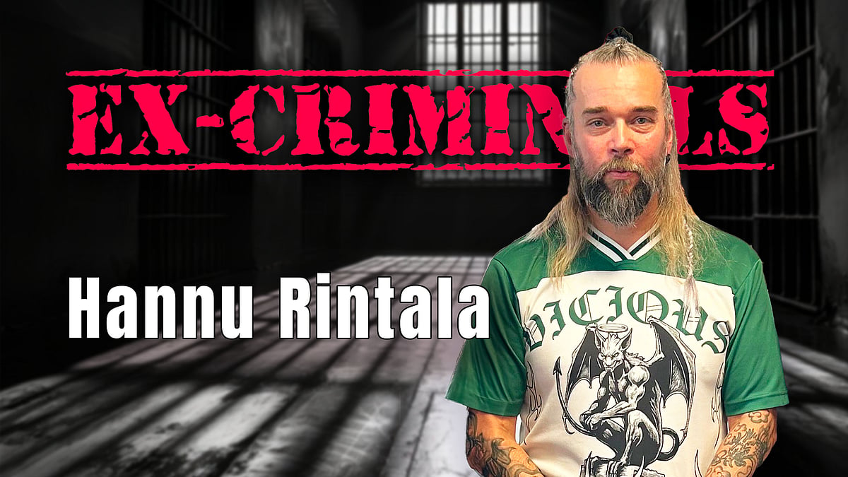 Ex-Criminals -podcastissa vieraana Hannu Rintala.