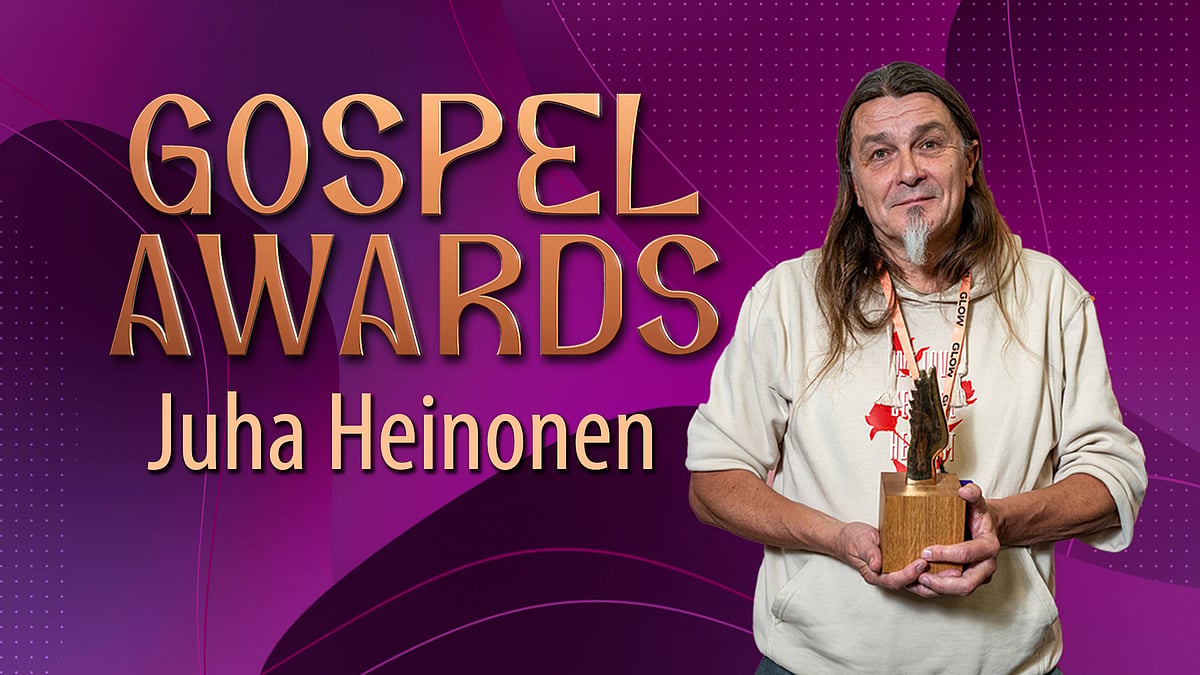 Gospel Awards -videocastissa vieraana Juha Heinonen.