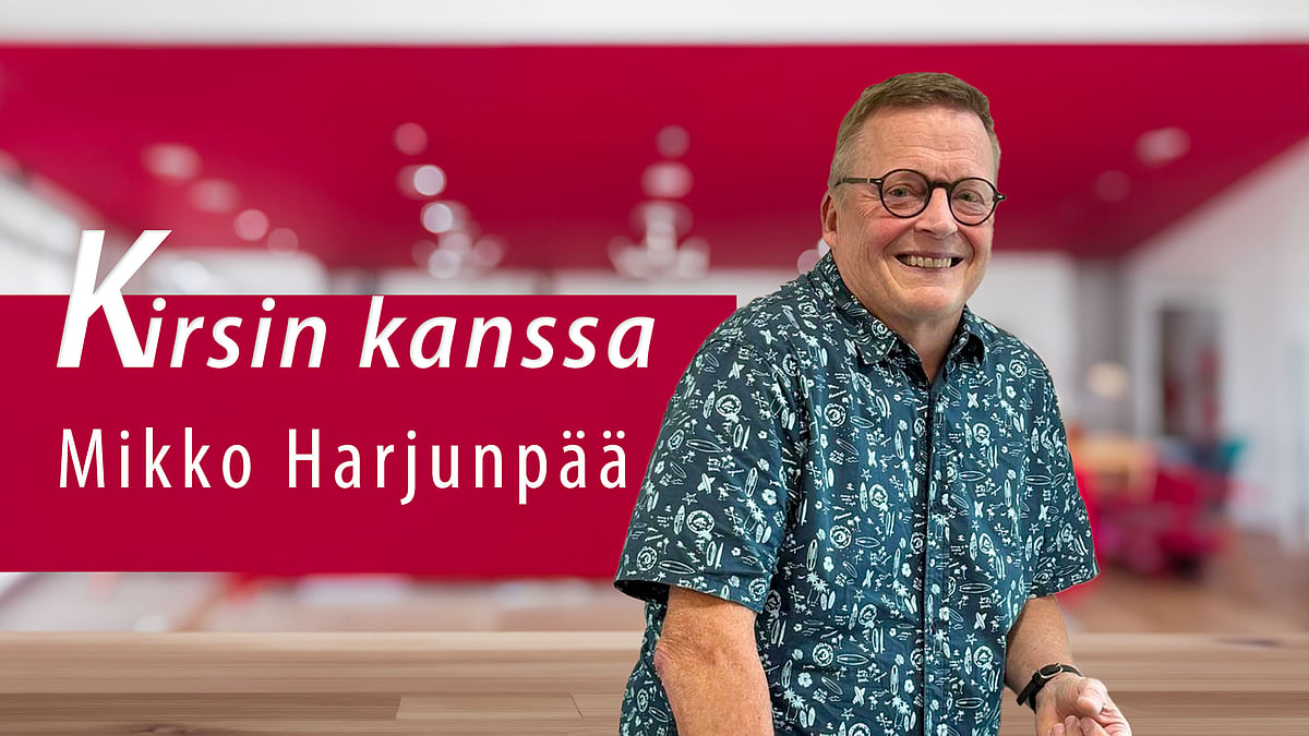 Kirsin kanssa -podcastissa Mikko Harjunpää.