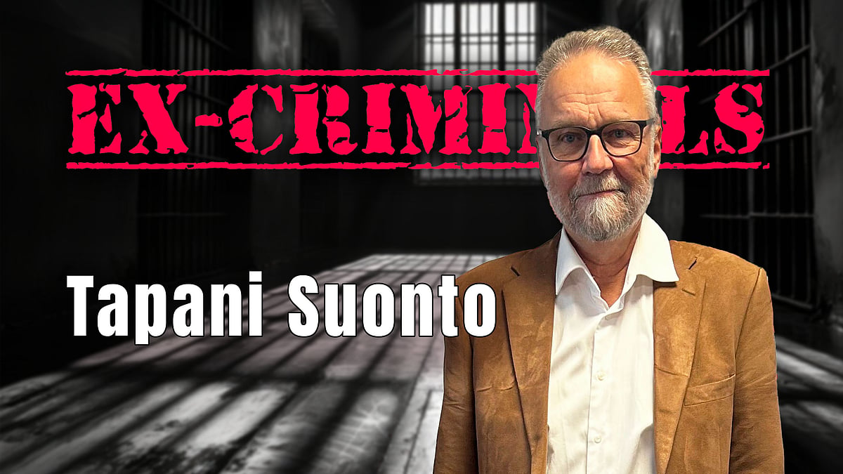 Ex-Criminals -podcastissa Tapani Suonto.