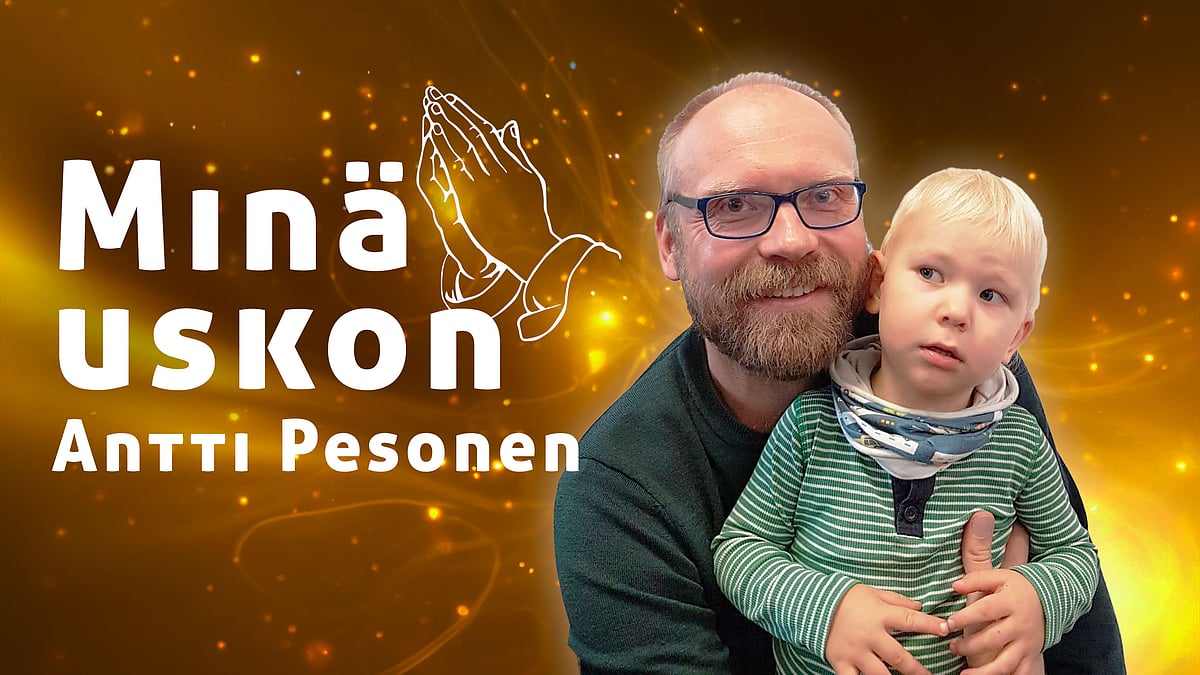 Minä uskon -podcastissa Antti Pesonen.
