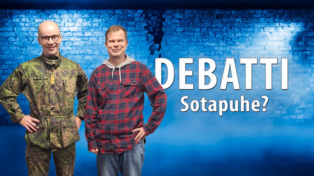 Debatti-podcastissa aiheena sotapuhe