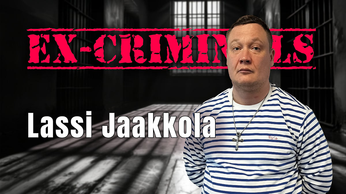 Ex-Criminals -podcastissa Lassi Jaakkola.
